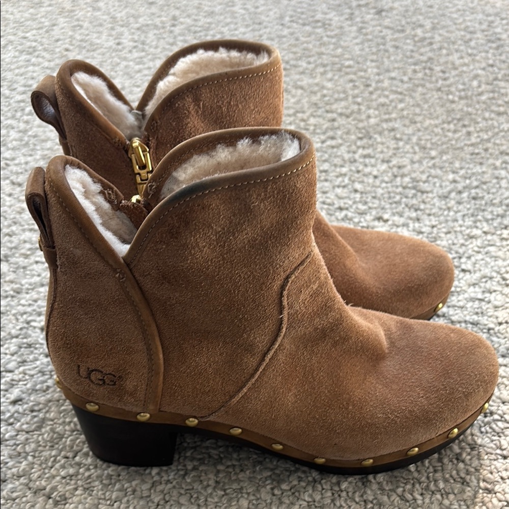 UGG Women's Tan Suede Boots